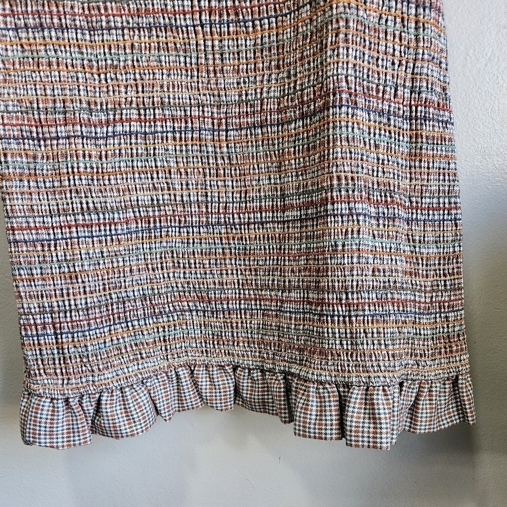Storia smocked mini dress multicolored dress - Picture 5 of 5